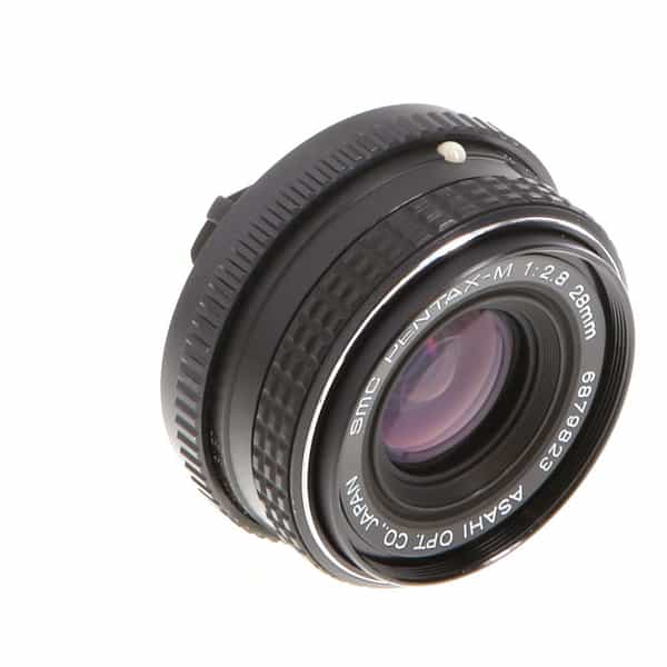 Pentax 28mm F/2.8 SMC M K Mount Manual Focus Lens {49} at KEH Camera