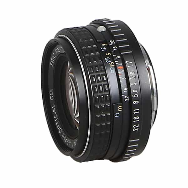 Pentax 50mm f/1.7 SMC M Manual Focus K-Mount Lens {49} at KEH Camera