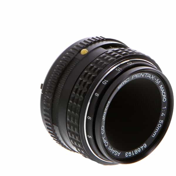 Pentax 50mm f/4 SMC Pentax-M Macro Manual Focus K-Mount Lens {49} at KEH  Camera