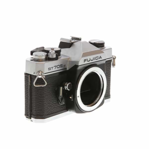Fujica ST705 W M42 Mount 35mm Camera Body, Chrome at KEH Camera
