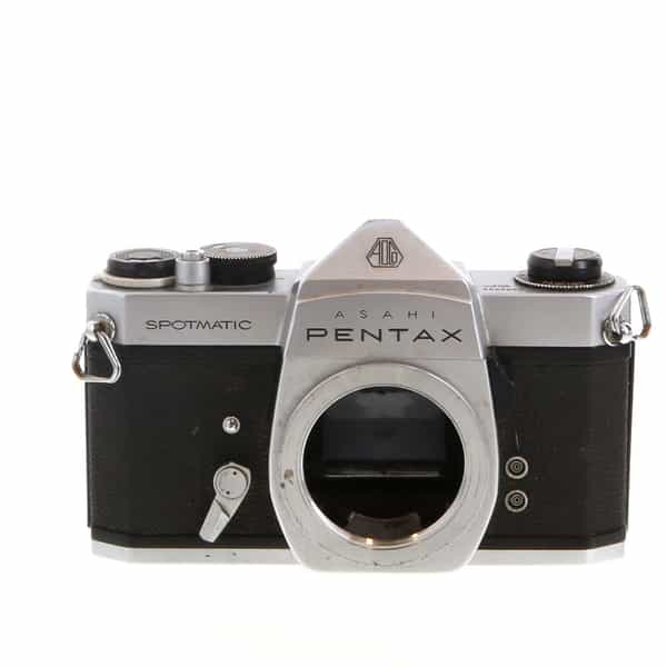 Pentax Spotmatic SP (Asahi) M42 Mount 35mm Camera Body, Chrome at KEH Camera