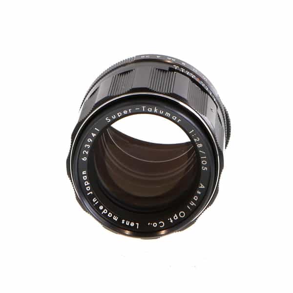 Pentax 105mm F/2.8 Super-Takumar M42 Screw Mount Manual Focus Lens {49} at  KEH Camera