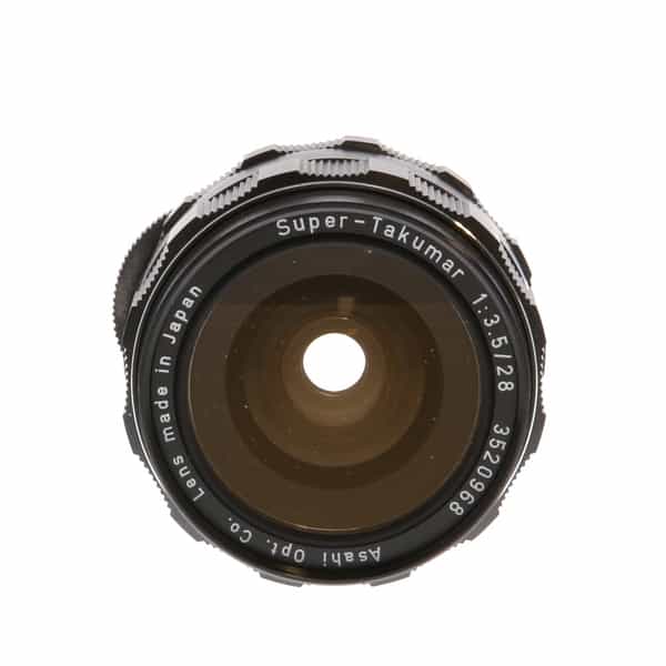 Pentax 28mm F/3.5 Super Takumar M42 Screw Mount Manual Focus Lens {49} -  Used Camera Lenses at KEH Camera at KEH Camera