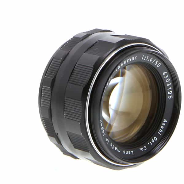 Pentax 50mm f/1.4 Super-Takumar Manual Focus Lens for M42 Screw Mount {49}  at KEH Camera