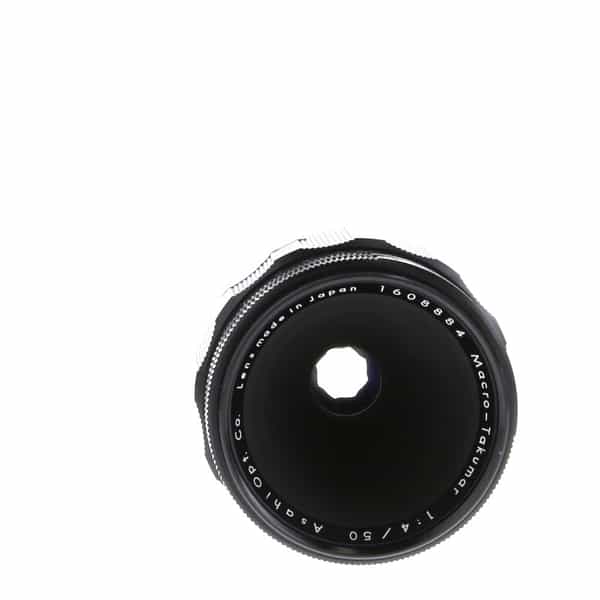 Pentax 50mm f/4 Macro-Takumar 1x Pre-Set Manual Focus Lens for M42 Screw  Mount {49} at KEH Camera