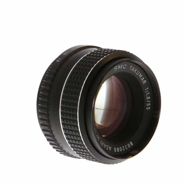 Pentax 55mm f/1.8 SMC Takumar Manual Focus Lens for M42 Screw Mount {49} at  KEH Camera