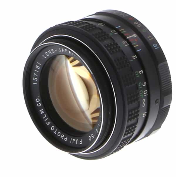Fuji 50mm f/1.4 Fujinon EBC Manual Focus M42 Screw Mount Lens {49} at KEH  Camera