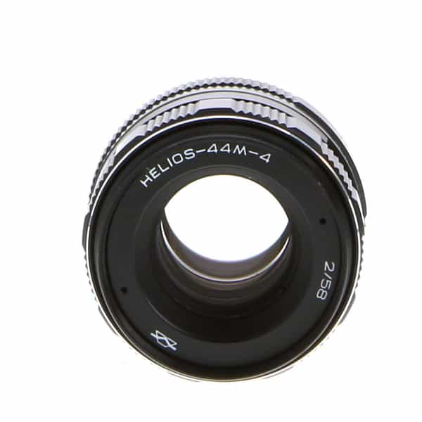 KMZ 58mm f/2 Helios 44M-4 Auto Manual Focus Lens for M42 Screw Mount, Black  {52} at KEH Camera
