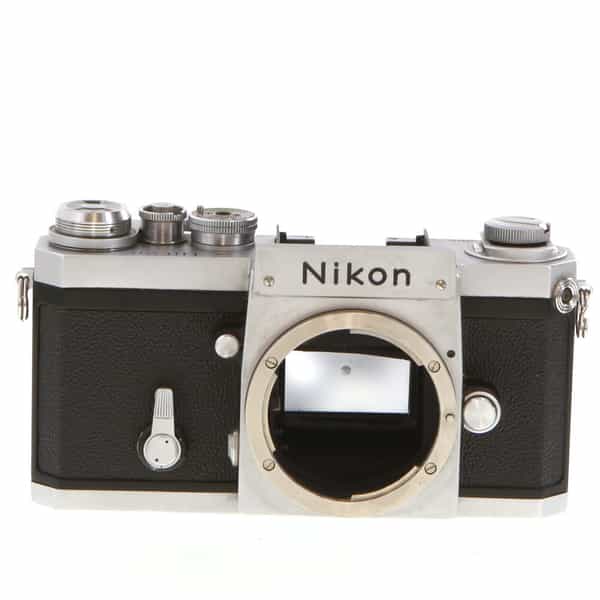 Nikon F 35mm Camera Body, Chrome (Requires Prism) at KEH Camera