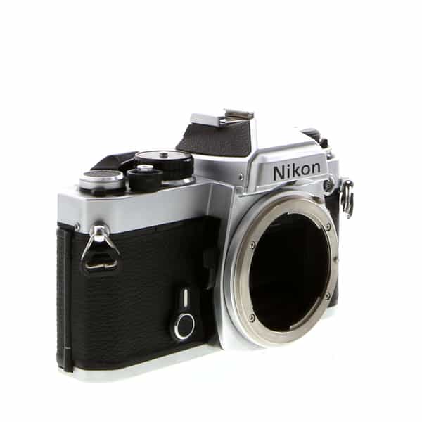 Nikon FE 35mm Camera Body, Chrome at KEH Camera