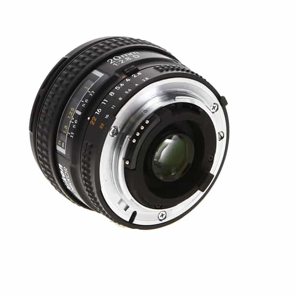 Nikon AF NIKKOR 20mm f/2.8 D Autofocus Lens {62} at KEH Camera