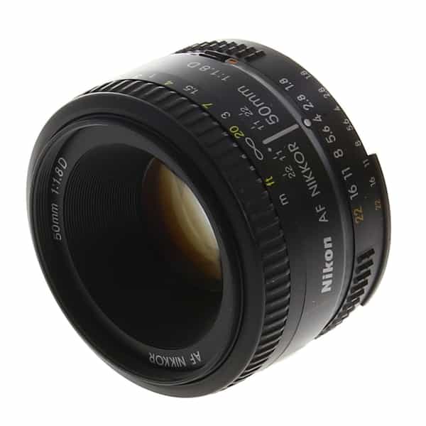 Nikon Nikkor 50mm f/1.8 D Autofocus Lens {52} at KEH Camera