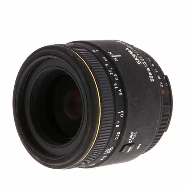 Sigma 50mm f/2.8 EX D DG Macro Autofocus Lens for Nikon {55} at KEH Camera