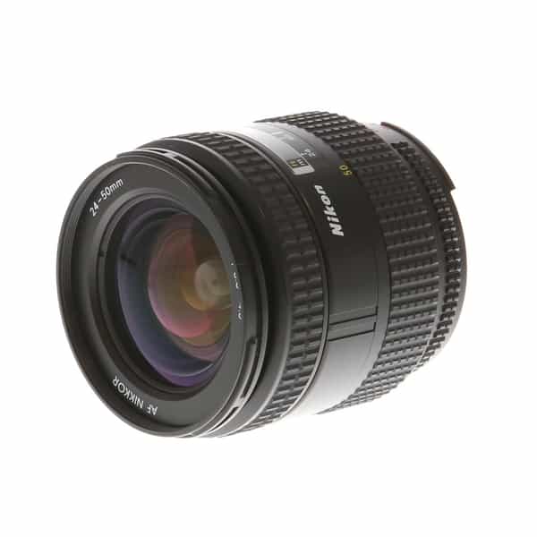 Nikon AF NIKKOR 24-50mm f/3.3-4.5 Macro Autofocus Lens {62} at KEH Camera
