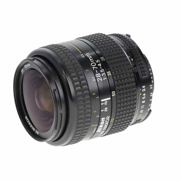 Nikon AF NIKKOR 28-70mm f/3.5-4.5 Macro Autofocus Lens {52} at KEH Camera