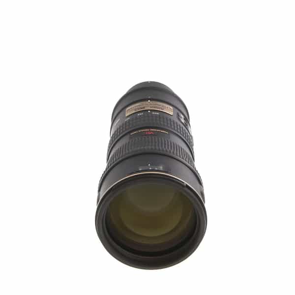 AF-S NIKKOR 70-200mm f/2.8 G ED Autofocus IF Lens, Black {77} at KEH Camera
