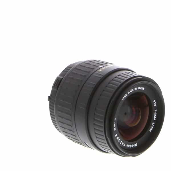 Sigma 28-80mm F/3.5-5.6 D II Macro Aspherical Autofocus Lens For Nikon {55}  at KEH Camera