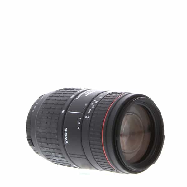 Sigma 70-300mm f/4-5.6 D DL Macro Super (5-Pin) Autofocus Lens for Nikon F-Mount  {58} at KEH Camera