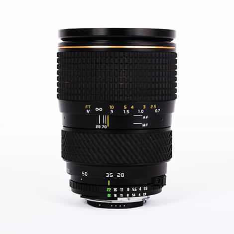 Tokina AT-X 28-70mm f/2.6-2.8 Pro (Screw Mount Hood) Autofocus Lens for  Nikon {77} at KEH Camera