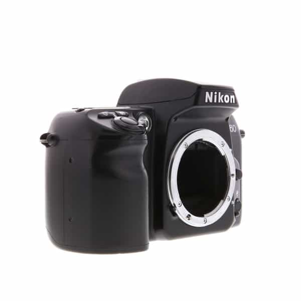 Nikon F60 Black (Euro Version Of N60) 35mm Camera Body at KEH Camera