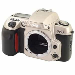 Nikon F60 Silver (Euro Version Of N60) 35mm Camera Body - Used 35mm Film  Cameras - Used Film Cameras - Used Cameras at KEH Camera at KEH Camera