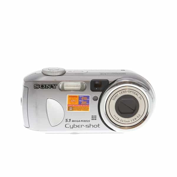 Sony Cyber-Shot DSC-P93 Digital Camera {5.1MP} (Requires 2/AA) at KEH Camera