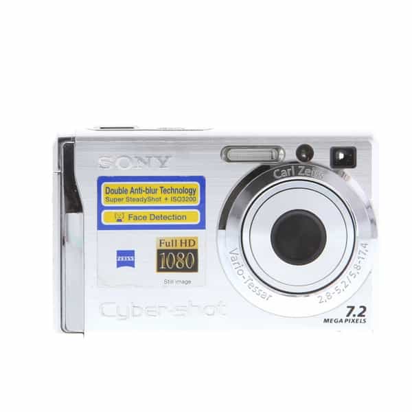 Sony Cyber-Shot DSC-W80 Digital Camera, Silver {7.2MP} at KEH Camera