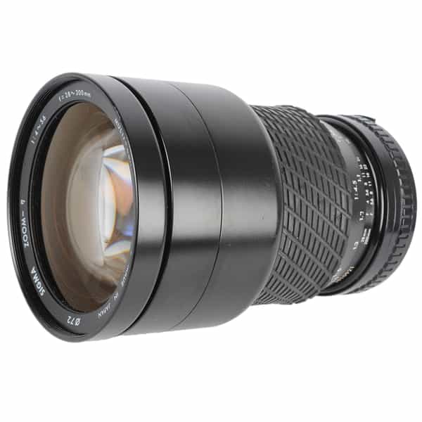 Sigma 28-200mm f/4-5.6 MC Macro AIS MF Lens for Nikon F-Mount {72} at KEH  Camera