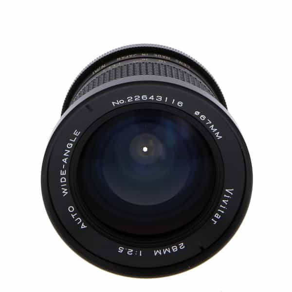 Vivitar 28mm F/2.5 AI Manual Focus Lens For Nikon {67} at KEH Camera