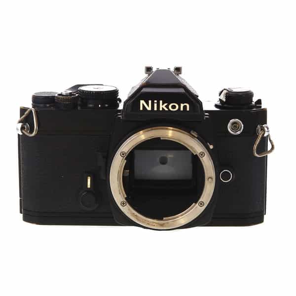 Wieg Verspreiding Kinderdag Nikon FM 35mm Camera Body, Black at KEH Camera