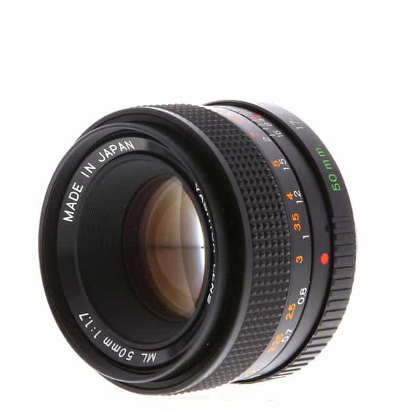 Yashica 50mm F/1.7 ML C/Y Mount Lens {52} at KEH Camera