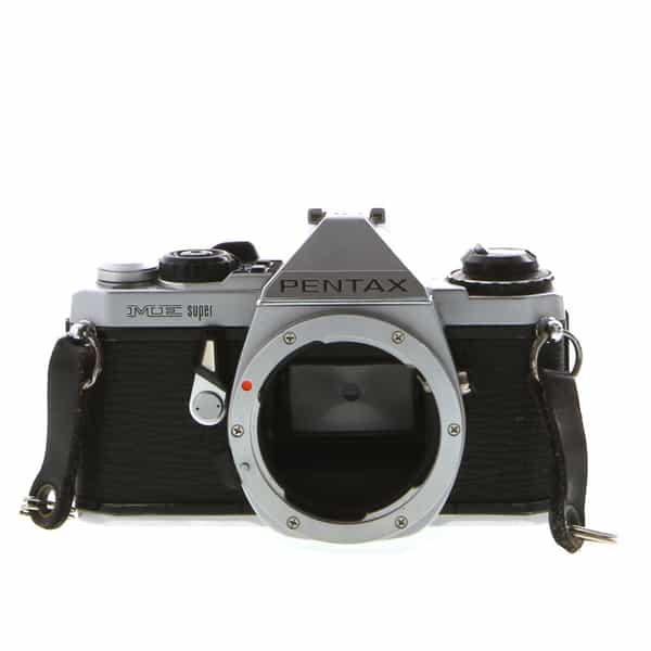Pentax ME Super 35mm Camera Body, Chrome at KEH Camera
