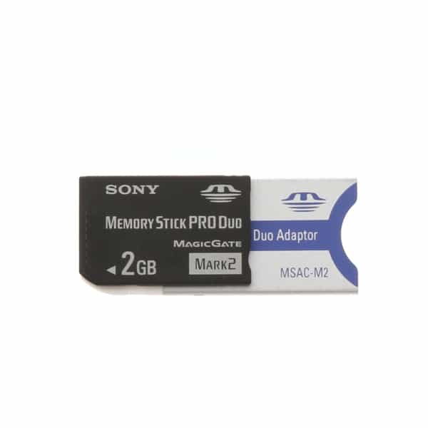 Sony 2GB Memory Stick Pro Duo Magic Gate Mark 2 Memory Card at KEH Camera