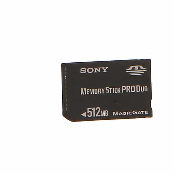 Sony 512MB Memory Stick Pro Duo Magic Gate Memory Card at KEH Camera