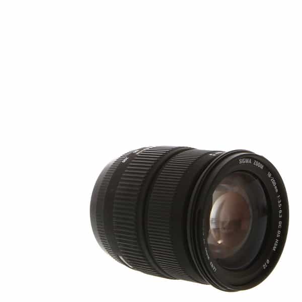 Sigma 18-200mm f/3.5-6.3 DC OS HSM AF Lens for Nikon APS-C DSLR {72} at KEH  Camera