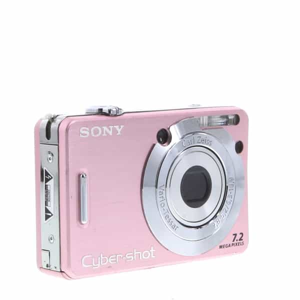 Sony Cyber-Shot DSC-W55 Digital Camera, Pink {7.2MP} at KEH Camera