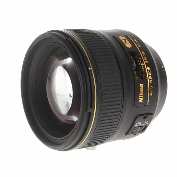Nikon AF-S NIKKOR 85mm f/1.4 G Autofocus Lens {77} at KEH Camera