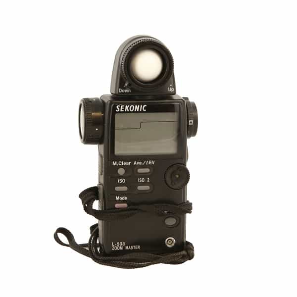 Sekonic L-508 Zoom Master Light Meter (Ambient/Flash) at KEH Camera