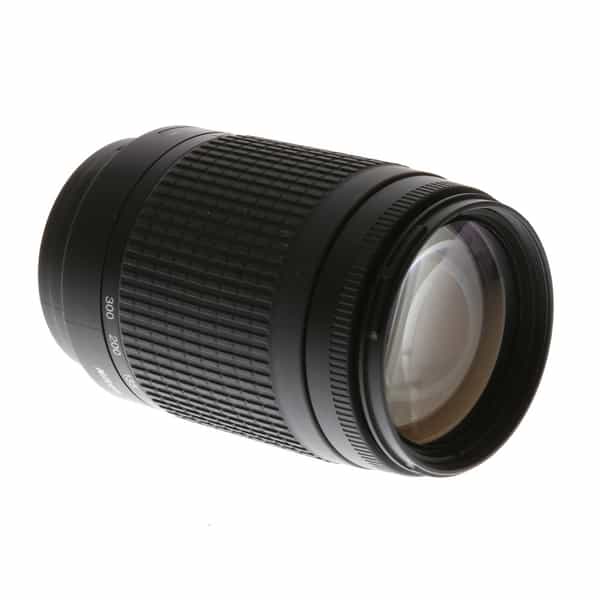 Nikon AF NIKKOR 70-300mm f/4-5.6 G Autofocus Lens, Black {62} at KEH Camera
