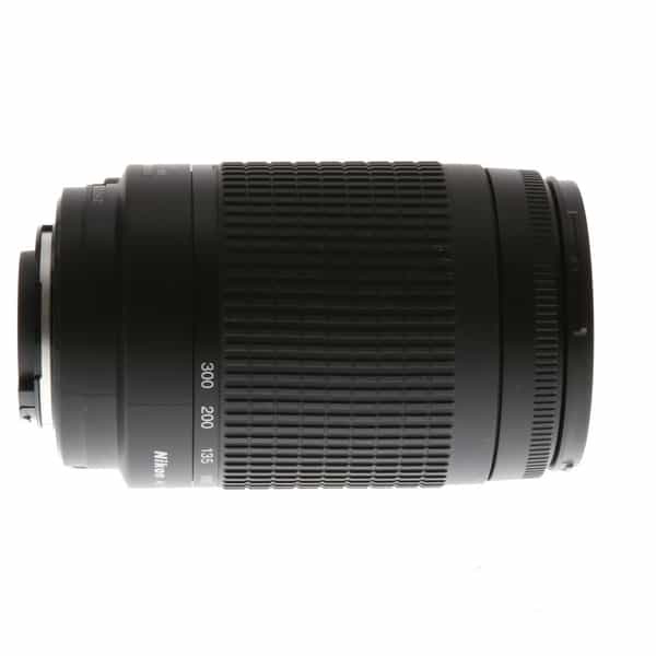 Nikon AF NIKKOR 70-300mm f/4-5.6 G Autofocus Lens, Black {62} at KEH Camera