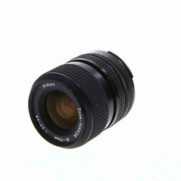Nikon 35-70mm f/3.5-4.8 Zoom-NIKKOR Macro AIS 2-Touch Manual Lens {52} at  KEH Camera