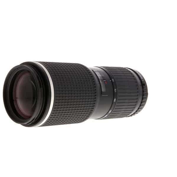 Pentax 150-300mm f/5.6 smc PENTAX-FA 645 ZOOM ED (IF) Autofocus Lens for Pentax  645N, Black {67} at KEH Camera