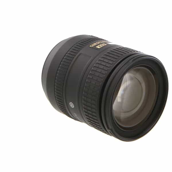 Nikon AF-S DX Nikkor 16-85mm f/3.5-5.6 G ED IF VR Autofocus APS-C Lens,  Black {67} - With Caps and Hood - EX