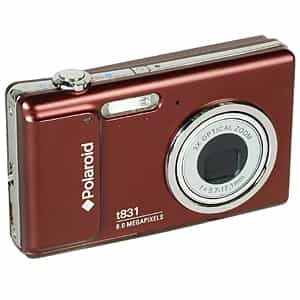Polaroid T831 Digital Camera, Red {8MP} Camera Only at KEH Camera