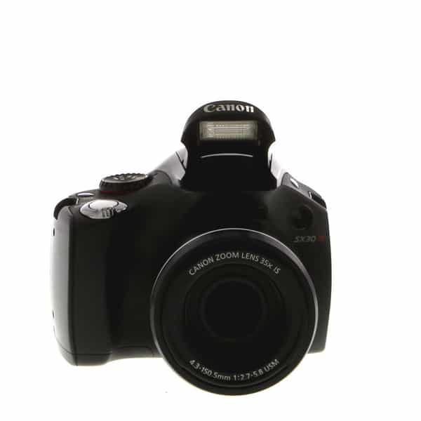 Canon Powershot SX30 IS Digital Camera, Black {14.1MP} at KEH Camera