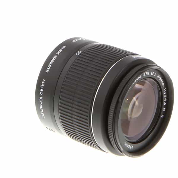 voldsom uophørlige Overskrift Canon EF-S 18-55mm f/3.5-5.6 IS II Macro AF Lens for APS-C DSLRS {58} -  Used Camera Lenses at KEH Camera at KEH Camera