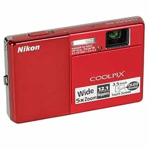 Nikon Coolpix S70 Digital Camera, Red {12.1MP} at KEH Camera