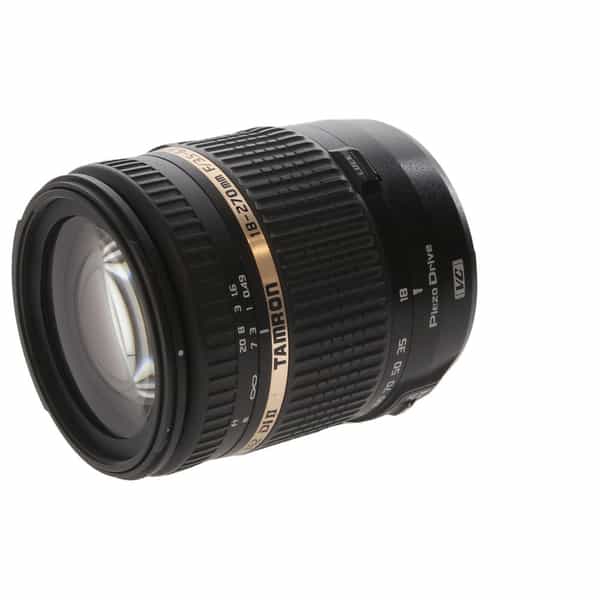 Tamron 18-270mm f/3.5-6.3 Aspherical DI II VC PZD APS-C Lens for Canon EF-S  Mount {62} B008 at KEH Camera