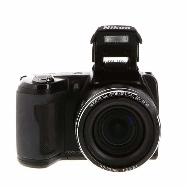 Nikon Coolpix L110 Digital Camera, Black {12.10MP} Requires 4/AA at KEH  Camera