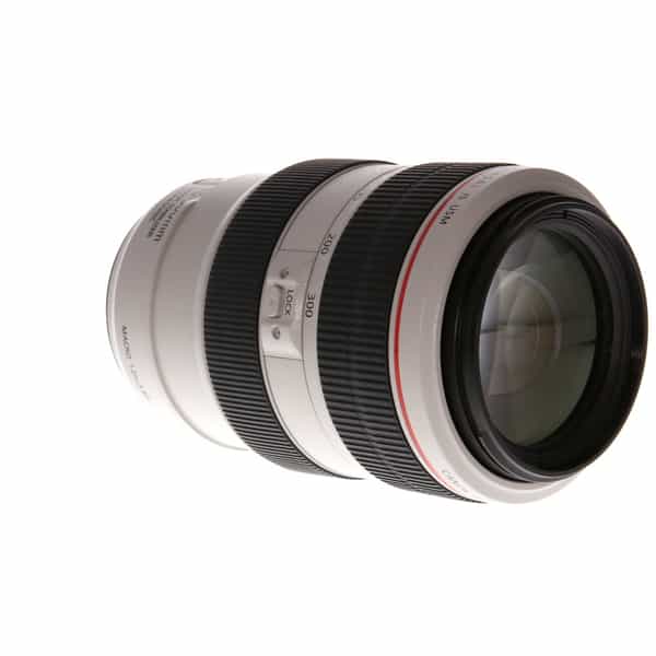 Canon 70-300mm f/4-5.6 L IS USM Lens for EF-Mount, White {67} at KEH Camera